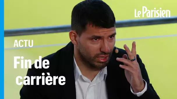 Barça : les larmes d’Agüero, contraint de prendre sa retraite en raison de problèmes cardiaques