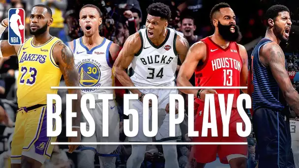 Best 50 Plays Through The All-Star Break | 2019 NBA Season