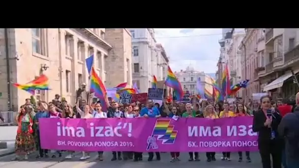 Première Marche des Fiertés à Sarajevo