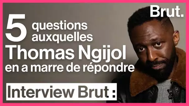 5 questions auxquelles Thomas Ngijol en a marre de devoir répondre