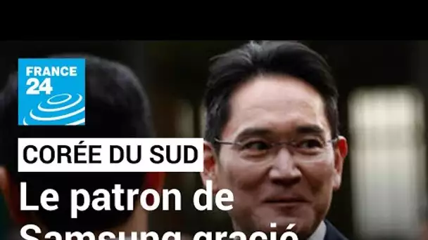 En Corée du Sud, le patron de Samsung gracié par le président pour "aider l'économie" • FRANCE 24