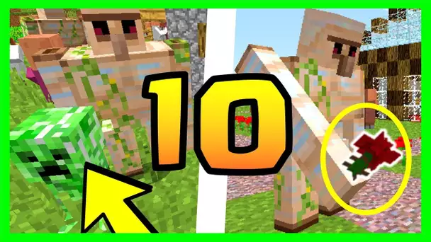 LE SAVIEZ VOUS ? 10 SECRETS SUR LES GOLEMS DE FER MINECRAFT