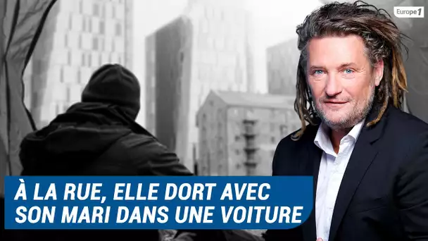 Olivier Delacroix (Libre antenne) - Elle raconte son quotidien de SDF qu'elle partage avec son mari