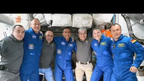 Quatre nouveaux astronautes sont bien arrivés à bord de l'ISS