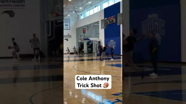 Cole Anthony pulls off impressive trick shot at #MagicAllAccess