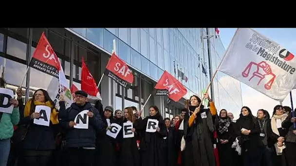 Justice en grève : magistrats, avocats et greffiers mobilisés contre "une justice au rabais"