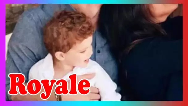 Si charmant! Archie imite le prince Charles et app3lle le prince Harry ''papa''