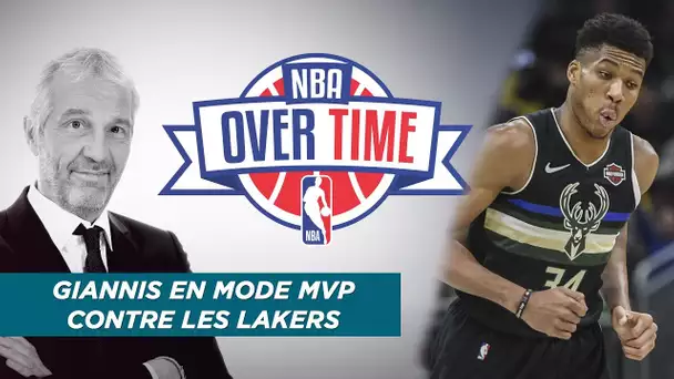 Overtime : Giánnis Antetokoúnmpo en mode MVP contre les Lakers