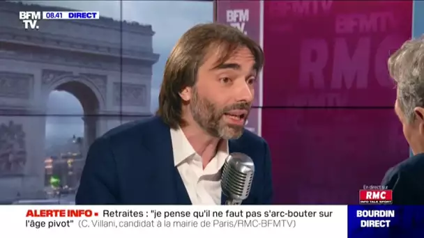 Cédric Villani explique son plan pour "apaiser Paris" sur RMC et BFMTV