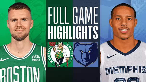 CELTICS at GRIZZLIES | FULL GAME HIGHLIGHTS | November 19, 2023