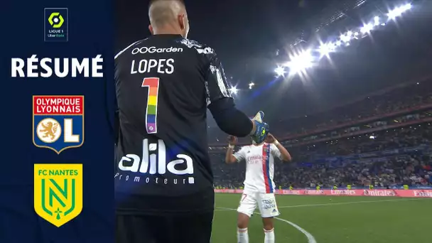 OLYMPIQUE LYONNAIS - FC NANTES (3 - 2) - Résumé - (OL - FCN) / 2021/2022