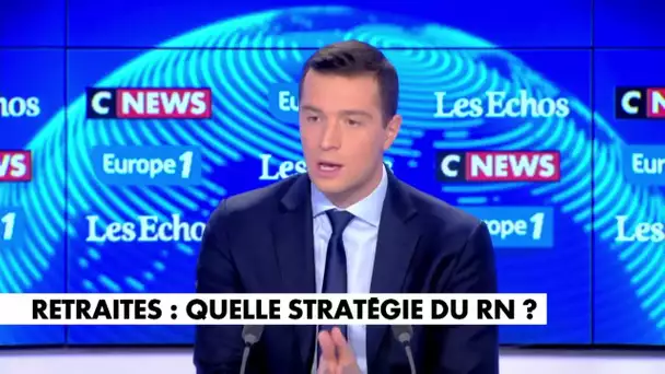 Bardella : "Le sentiment d'être un tartuffe" en manifestant aux côtés de Mr Berger et Mr Martinez