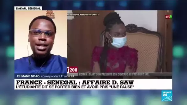 Affaire Diary Saw : l'étudiante sénégalaise dit se porter bien et avoir pris "une pause"