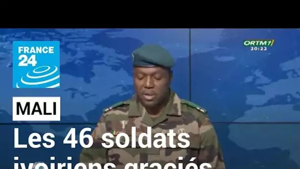 Mali : Les 49 soldats ivoiriens graciés par le président de la transition Assimi Goïta • FRANCE 24