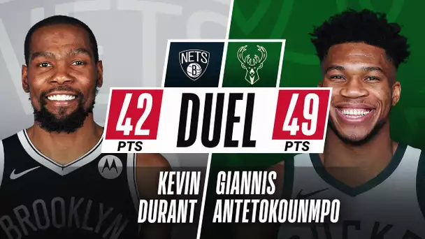 Giannis (49 PTS) & KD (42 PTS) DUEL in the Bucks Win! 🔥