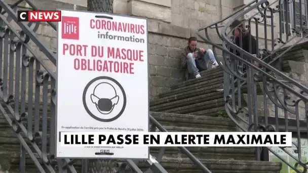 Coronavirus : Lille passe en zone d'alerte maximale