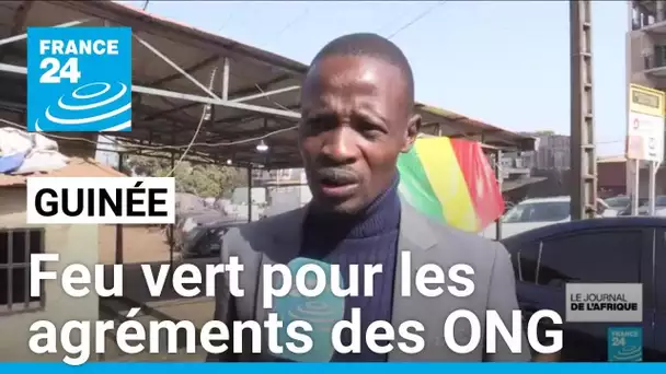 Guinée : feu vert pour les agréments des ONG • FRANCE 24