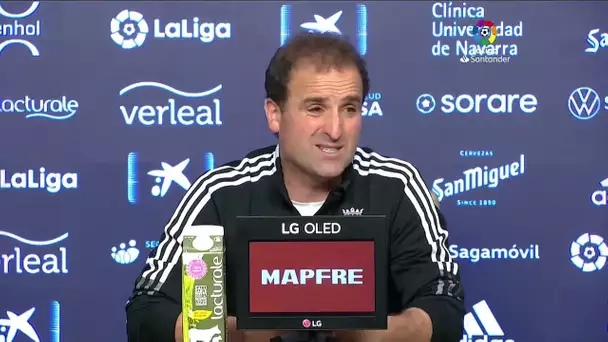 Rueda de prensa CA Osasuna vs Getafe CF