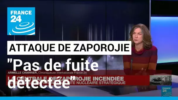 La centrale nucléaire de Zaporijjia occupée par les Russes, "pas de fuite détectée"