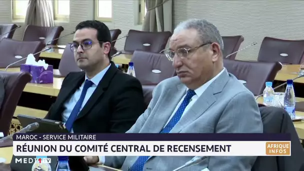 serviceMilitaire030323 1Réunion du Comité central de recensement relatif au service militaire