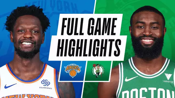 KNICKS at CELTICS | FULL GAME HIGHLIGHTS | April 7, 2021