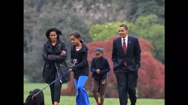 Michelle et Barack Obama pleurent la perte d'un être cher… Sasha et Malia inconsolables