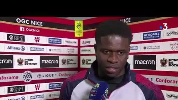 Reaction de Brice Samba apres OGC Nice SMCaen