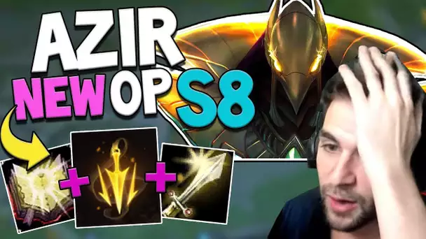 S8🔥REWORK AZIR + La Rune Cheat S8 = New Secret OP ? 1500 Dmg/sec