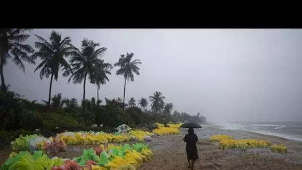 Risque d'une marée noire au Sri Lanka après le naufrage d'un porte-conteneurs