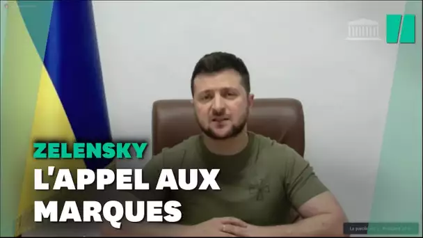 Zelensky accuse Renault, Leroy-Merlin et Auchan d'être les "sponsors de la machine de guerre russe"