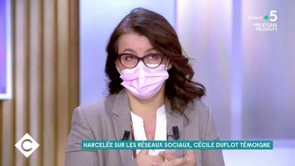 Harcelée en ligne, Cécile Duflot témoigne - C à Vous - 07/12/2020