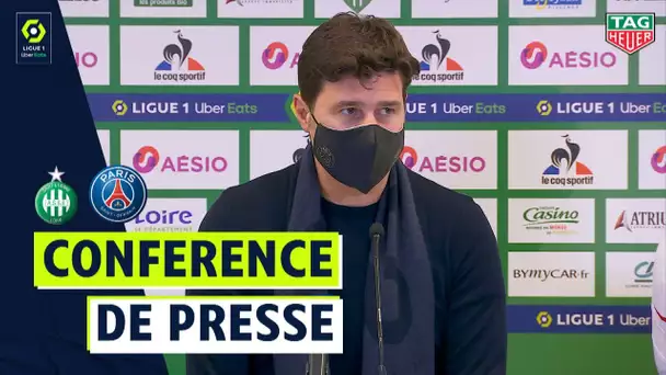 Conférence de presse AS SAINT-ÉTIENNE - PARIS SAINT-GERMAIN (1-1)  / 2020/2021