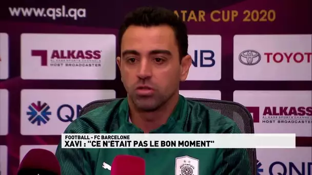 Xavi a bien refusé d'entraîner Barcelone