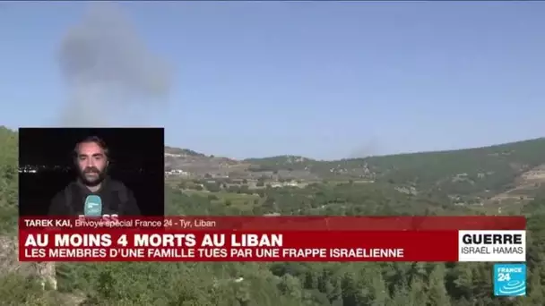 "Cette frappe est d'une gravité sans précédent", Tarek Kai, envoyé spécial France 24 au Liban