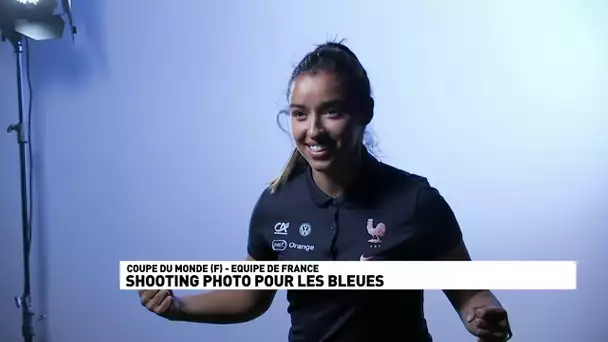 Shooting photo pour les Bleues