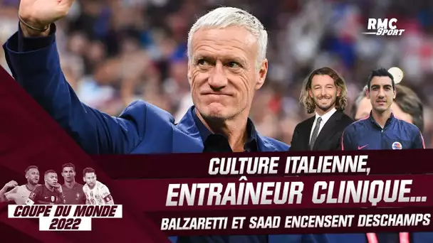 Équipe de France : Culture italienne, un entraîneur clinique... Balzaretti encense Deschamps