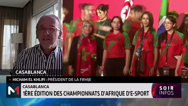 Zoom sur la 1ère édition des Championnats d´Afrique d´e-sports avec Hicham El Khlifi