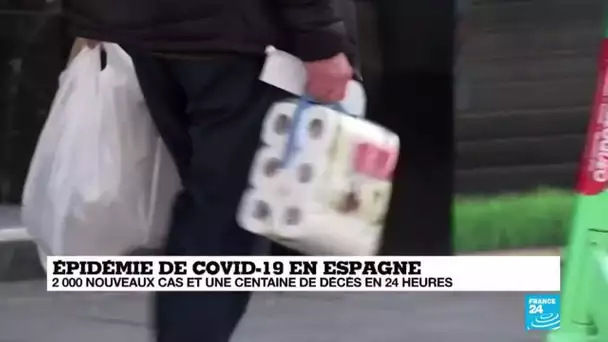 Coronavirus - Covid-19 en Espagne : Une centaine de décès en 24h, confinement total