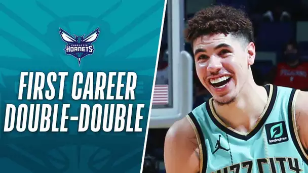 LaMelo Captures First Career Double-Double In W