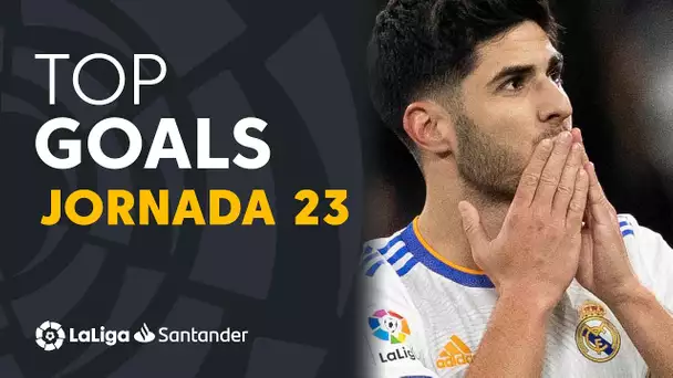 Todos los goles de la jornada 23 de LaLiga Santander 2021/2022