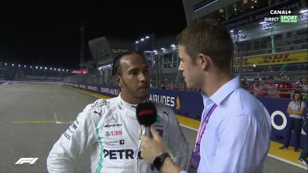 Interview de Lewis Hamilton et de Sebastian Vettel