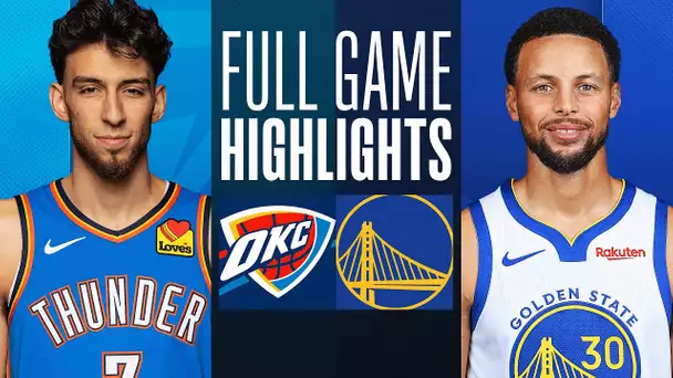 THUNDER at WARRIORS | FULL GAME HIGHLIGHTS | November 18, 2023