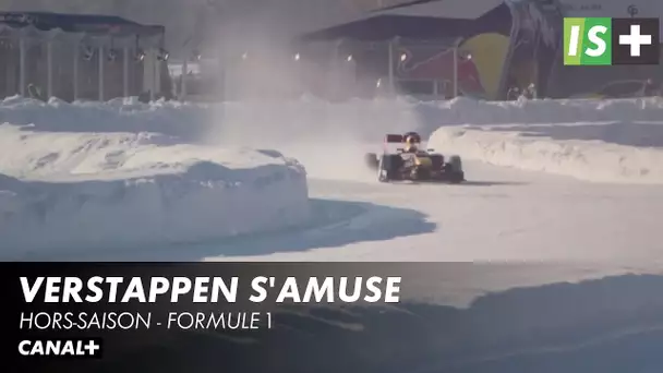 Verstappen s'amuse sur la glace