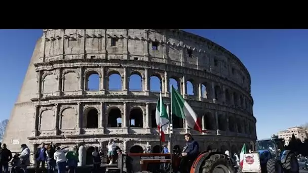 Italie : la gronde des agriculteurs se poursuit