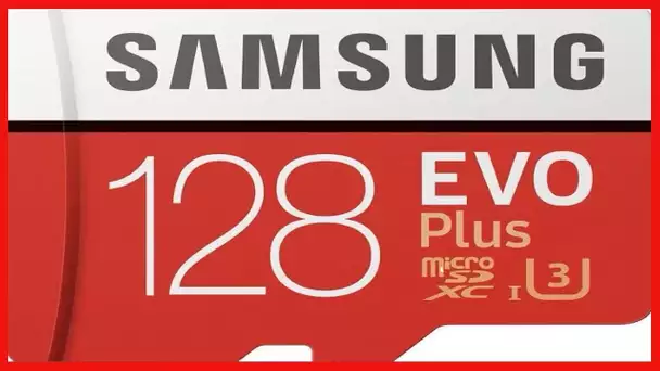 SAMSUNG 128GB EVO Plus Class 10 Micro SDXC with Adapter (MB-MC128GA)