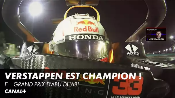 Max Verstappen est champion du monde !