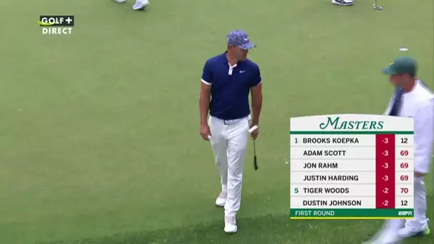 The Masters 2019 - Brooks Koepka passe aussi à -3 !