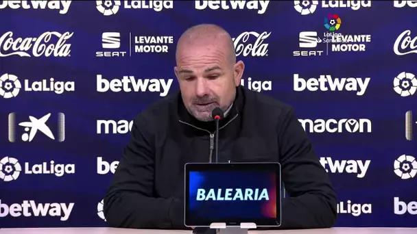 Rueda de prensa Levante UD vs RC Celta