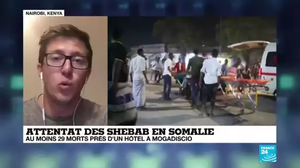 Attentat des Shebab en Somalie : au moins 29 morts près d&#039;un hôtel à Mogadiscio