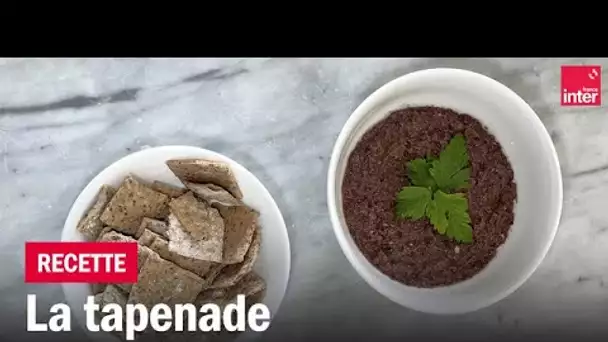 Tapenade - Les recettes de François-Régis Gaudry